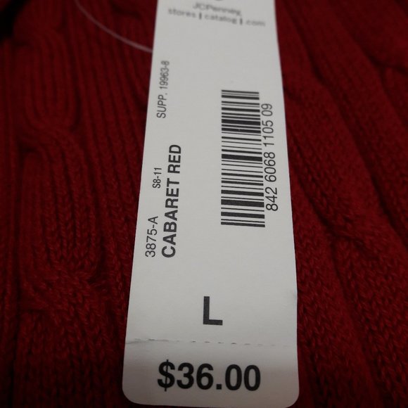 St.John's Bay Womens Turtleneck Sweater Size:L - Picture 4 of 4